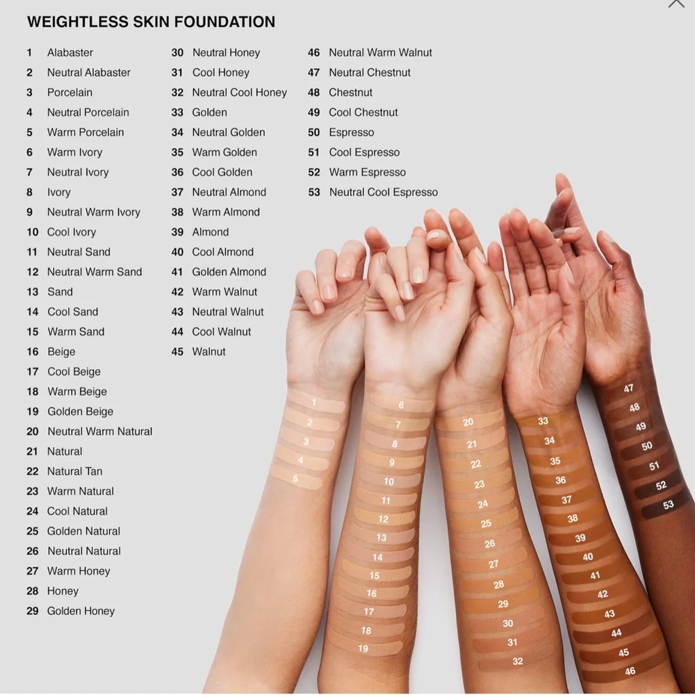 Bobbi Brown Skin Long-Wear Weightless Foundation in Warm Ivory/W-026 SPF 15‎